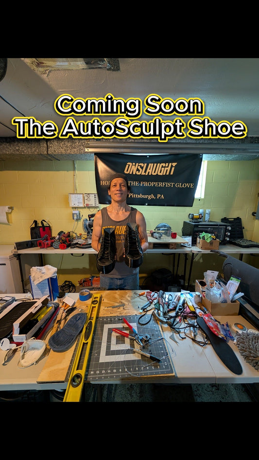 The making of an autosculpt shoe