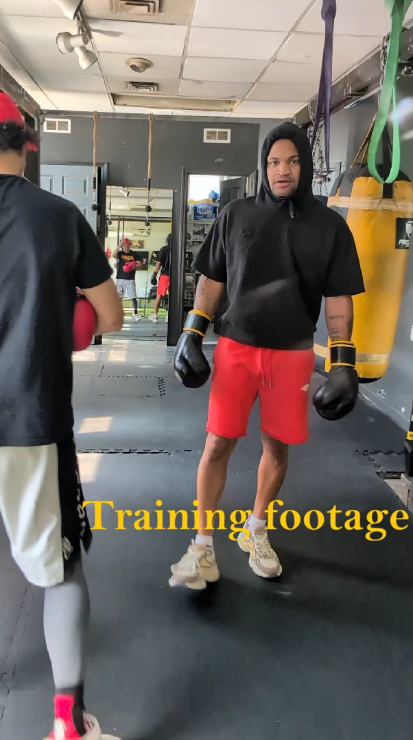 Sneak peek of CC Clark prepping for his Oct 3 bout at Hollywood Casino