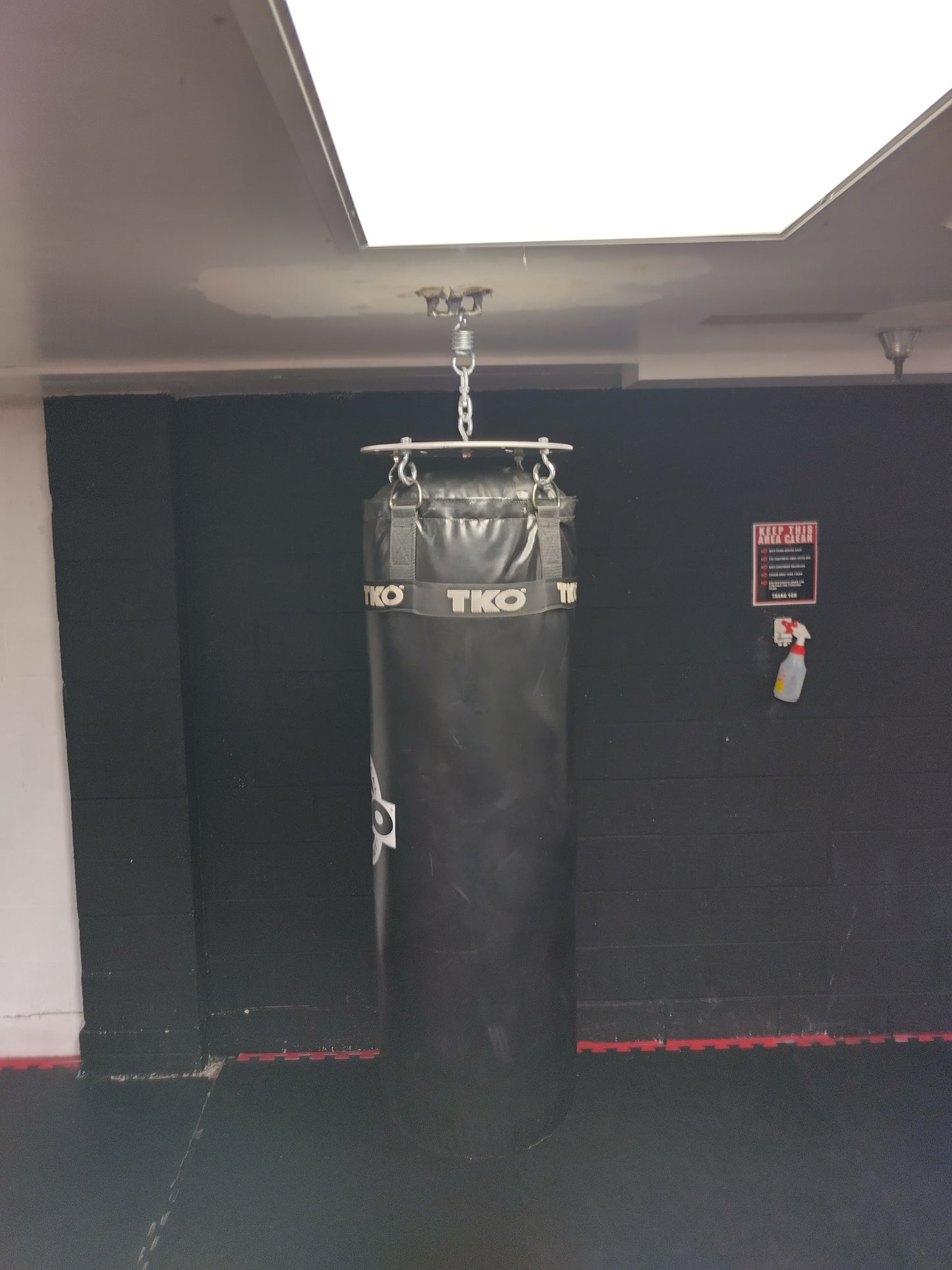 Height Saving Heavy Bag Hanger - Custom item - Contact for quote