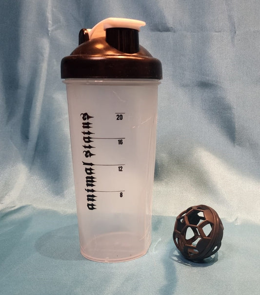 24 ounce protein shaker bottle