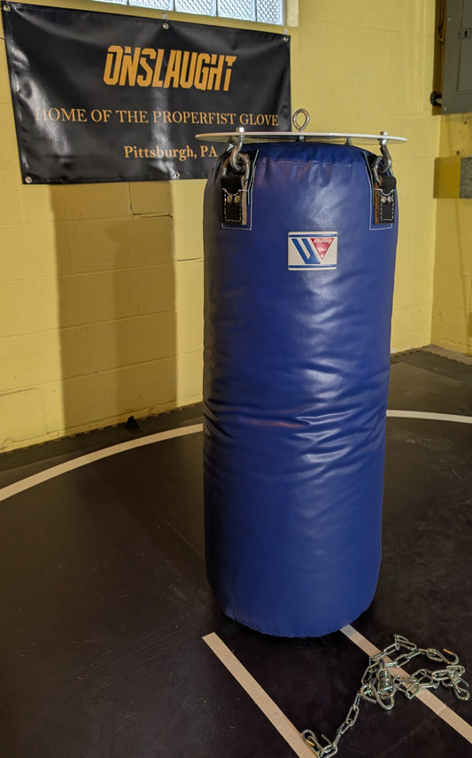 Height Saving Heavy Bag Hanger - Custom item - Contact for quote